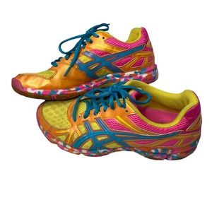 asics shoes multicolor